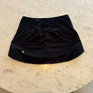 lululemon athletica Black Women's Skirt